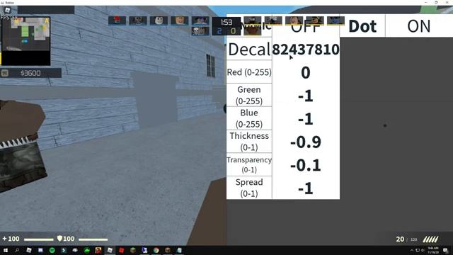 How to add custom crosshairs in Roblox Counter Blox! смотреть онлайн