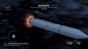 Старт и полет ракеты-носителя «Протон-М» 13 декабря. Основные моменты