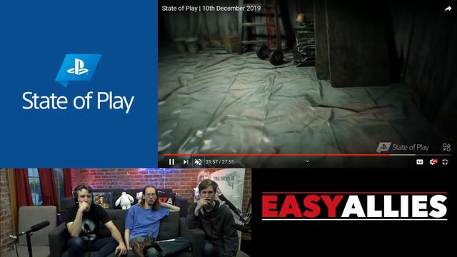 State of Play December 2019 - Easy Allies Reactions смотреть онлайн