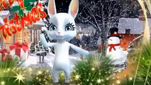 Зайка ZOOBE "Рождественские шутки...." смотреть онлайн