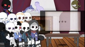 Sans aus react to creepypasta/Pt.1/Jeff The Killer and Slenderman||No Ships||