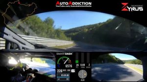 LAMBORGHINI LP1200 на Нюрбургринге POV
