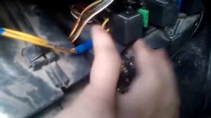 Принудительная кнопка включения вентилятора на ВАЗ 2110