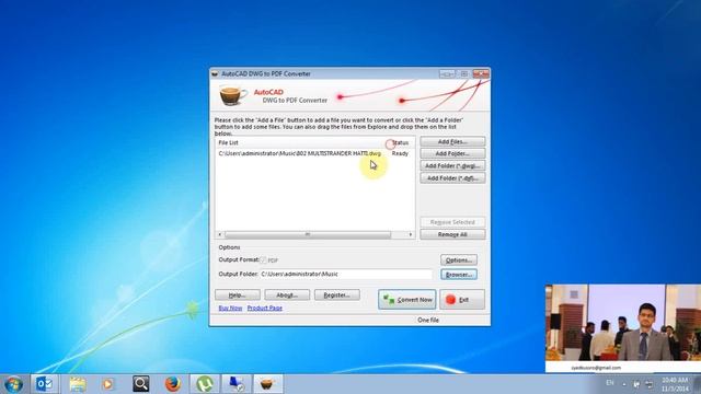 AutoCAD DWG to PDF file Converter смотреть онлайн
