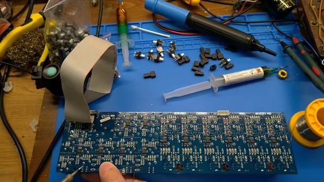 Ремонт микшерного пульта BEHRINGER EURORACK UB1832FX-PRO