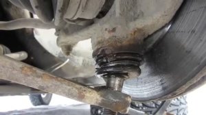 Citroen c5 Peugeot  замена шаровой опоры