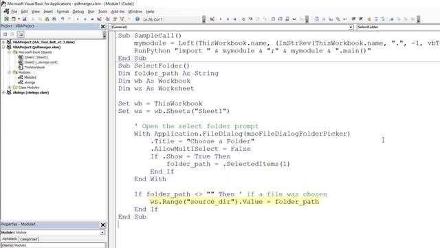 How to Merge Multiple PDF Files in Excel Using Python (fast & easy) смотреть онлайн