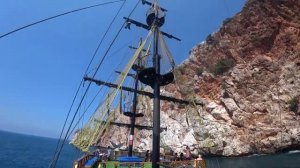 САМАЯ ПОПУЛЯРНАЯ ЭКСКУРСИИ В АЛАНИИ (Турция). МОРСКАЯ ПРОГУЛКА.