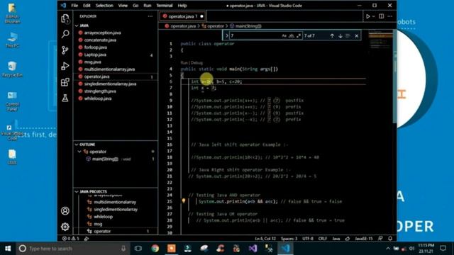 What Is Operator Overloading In Java | What Is Shift Operator In Java | What Is Dot Operator In Jav смотреть онлайн