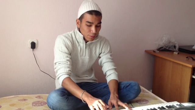 Кош бол жаным, синтезатор. смотреть онлайн