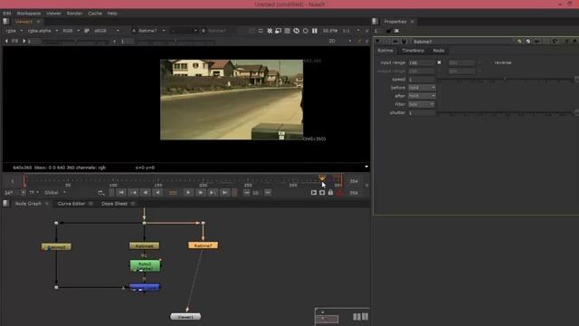 How to Work Retime node in The Foundry Nuke 9 01 смотреть онлайн