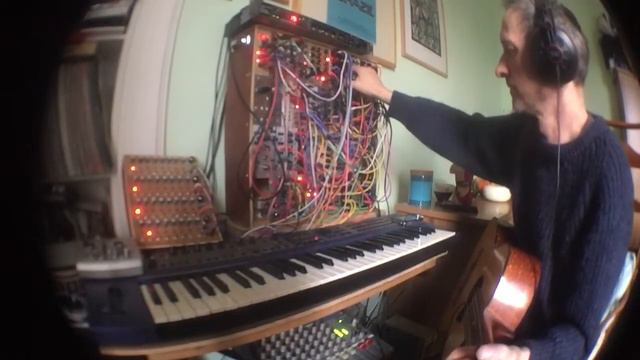 DIY modular synth / JX-305 “ I live here” demo смотреть онлайн