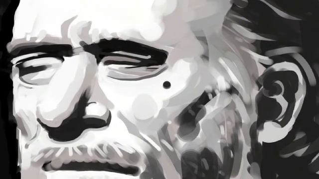 Charles Bukowski speed painted in Gimp смотреть онлайн