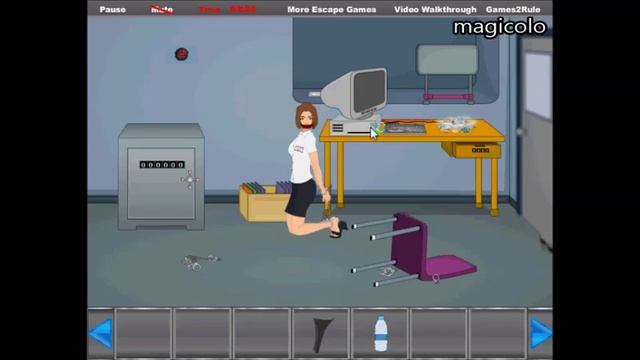 Escape Tied Girls Walkthrough Game Video Solution Magicolo 2013