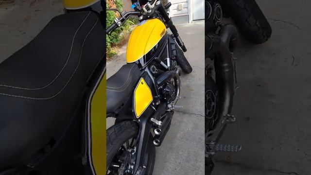 Ducati Scrambler Start Up | Stock Exhaust смотреть онлайн