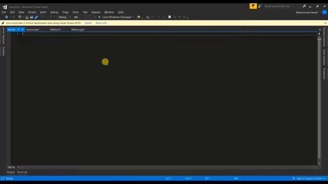 Matrix Input using file and array using pointers смотреть онлайн
