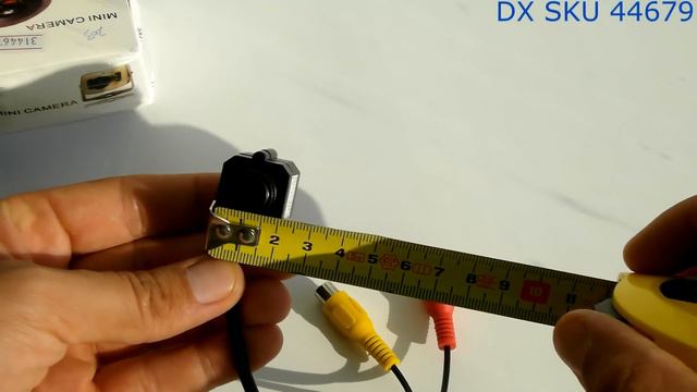 Review Surveillance Security MINI Camera (CMOS PAL) test video - Dealextreme DX смотреть онлайн
