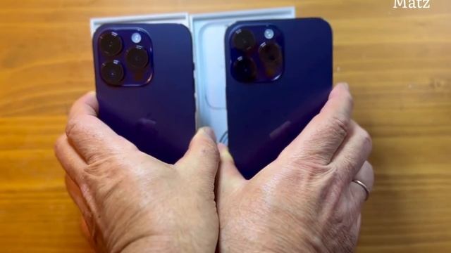 Unboxing Apple iPhone 14 Pro and 14Pro Max 256 Gb Purple смотреть онлайн