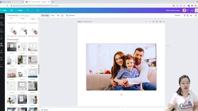 How to สร้าง mockup ใน CANVA | Canva with Dao смотреть онлайн