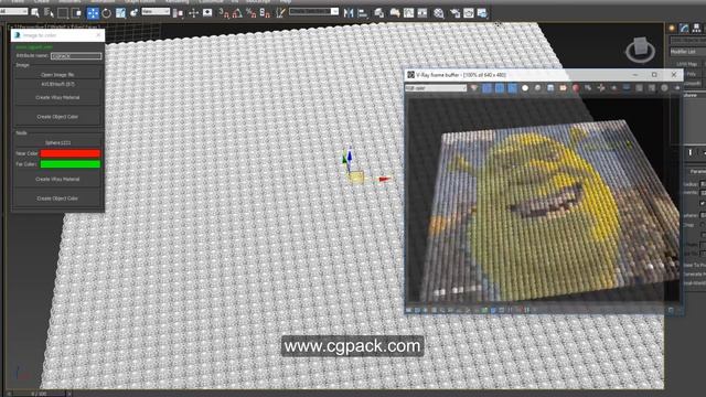 Pixel color creator for 3ds Max and VRay renderer смотреть онлайн