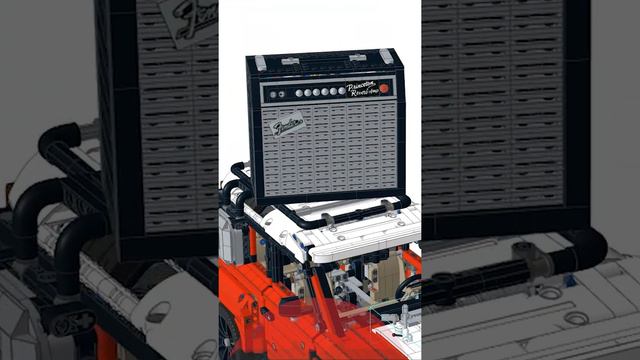 Awesome Lego Land Rover Defender and Fender Stratocaster Mash up смотреть онлайн