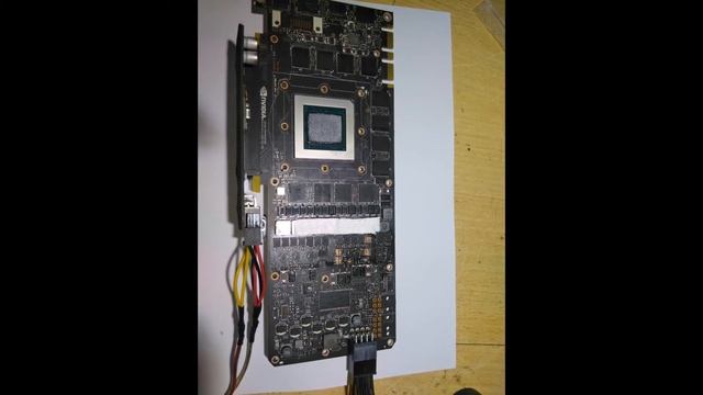Reparatur: NVidia Tesla P40, Defekter Mosfet