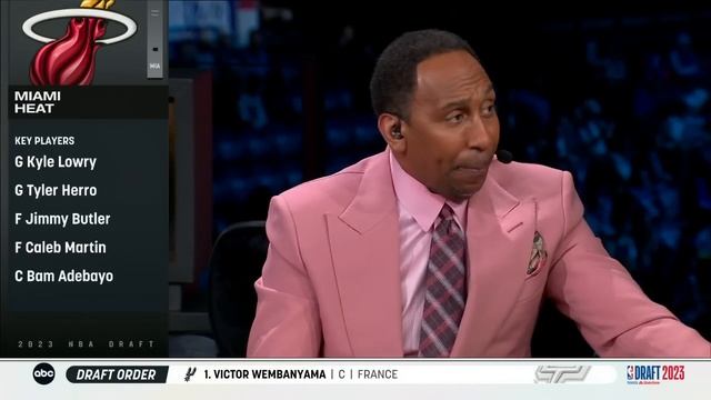 Stephen A. explains why he loves the Miami Heat taking Jaime Jaquez Jr. | 2023 NBA Draft смотреть онлайн