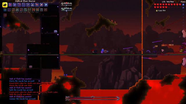 Terraria Calamity Master Revengeance - Mage vs Wall of Flesh смотреть онлайн