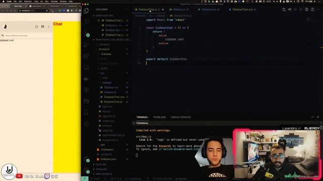 Live Whatsapp Clone - Come creare una Chat Realtime con React Js, Node Js e Mongo PARTE 1 смотреть онлайн