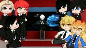 Chainsaw Man react to Jujutsu kaisen || TikTok ||  - (??_??)