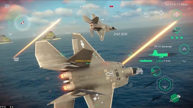 All Strike Fighter Tier 3. Total Damage Test - Modern Warships смотреть онлайн