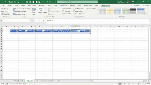 Excel Accounting Database Setup: A Beginner’s Guide (Part 001) смотреть онлайн
