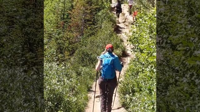 Alberta Canada Lake Louise - Banff national park - hiking vlog in Rocky mountains, смотреть онлайн