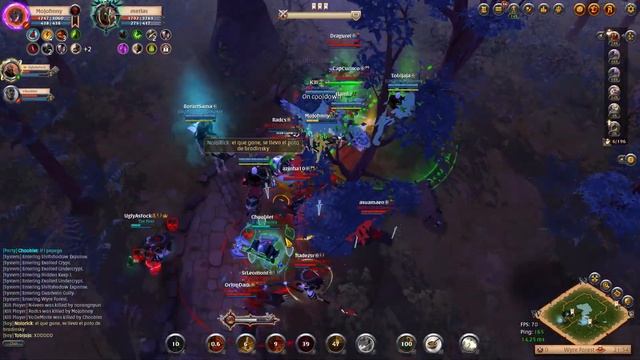 Albion online Warming up for the new update #MoonDemonCompany Outnumbered PvP смотреть онлайн
