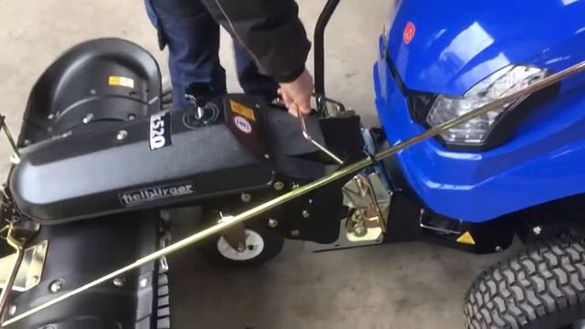 ?Для минитрактора Навесная подметальная щетка Tielbuerger TK520