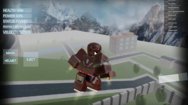 роблокс симулятор железного человека/Roblox iron man simulator смотреть онлайн