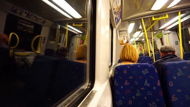 Sweden, Stockholm, subway ride from Kista to Hallonbergen смотреть онлайн