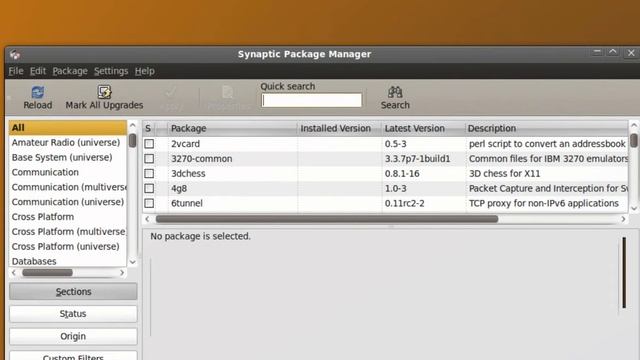 How to install software using Synaptic. смотреть онлайн
