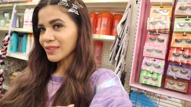 A VERY GIRLY DOLLAR TREE SHOPPING SPREE! *$1 ioni lashes* смотреть онлайн