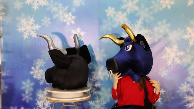 Ростовая кукла Бык символ года 2021 обзор готового I часть | Ростовые куклы на заказ смотреть онлайн