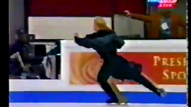 1998 European Championships - Compulsory Dance #2 - Marina Anissina & Gwendal Peizerat FRA смотреть онлайн