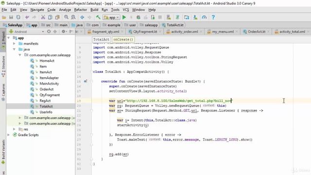 E-Commerce App Using Kotlin 24 Confirm Order and Show Total смотреть онлайн