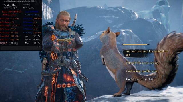 6900 XT 🖥️ 9900K 🎮 Assassin's Creed Valhalla @ 4K FSR 1.0 Ultra High Jotunheim Gameplay & Benchmark смотреть онлайн