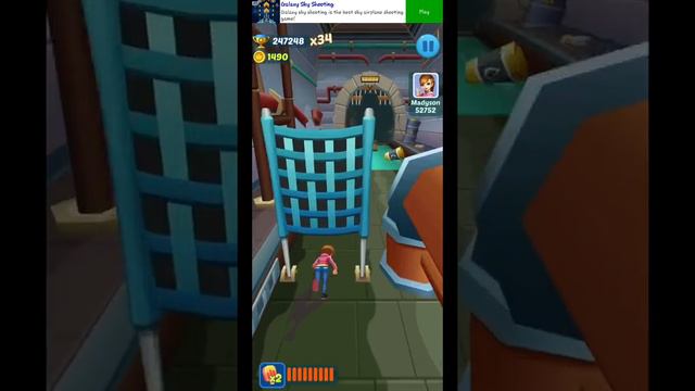 Subway Princess Runner : Snow Fall Run | Android/iOS Gameplay HD смотреть онлайн