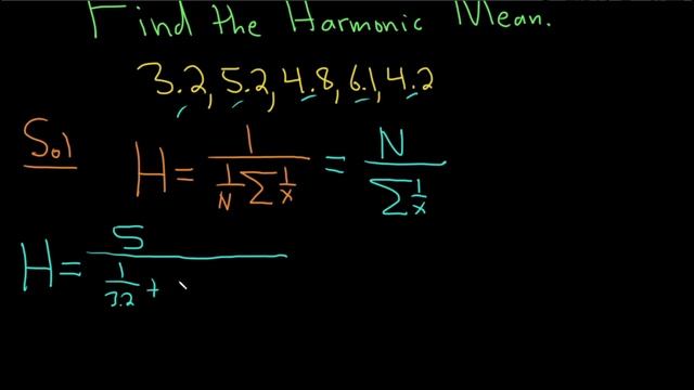 Learn How to Find the Harmonic Mean of a Data Set смотреть онлайн