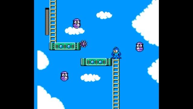 Dendy (Famicom,Nintendo,Nes) 8-bit MegaMan (RockMan) 5 part stage GyroMan