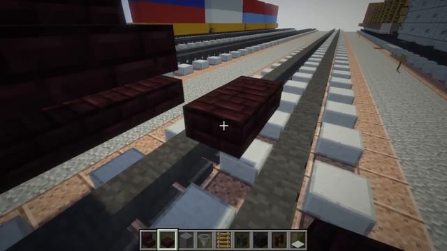 Minecraft Freight Railcars Train Tutorial смотреть онлайн