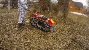 Зацени Нереальный гусеничный Вездеход "Быстросъёб" своими руками