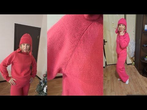 Костюм ОКСАНА. Брюки и свитер регланом смотреть онлайн