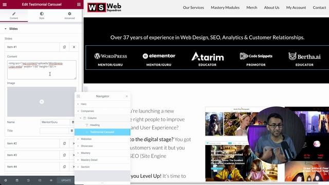 Autoscroll Carousel Infinite Loop - Logos - Elementor Wordpress Tutorial смотреть онлайн